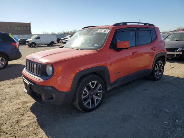 ZACCJABT3FPC33736 - 2015 JEEP RENEGADE LATITUDE ORANGE photo 1