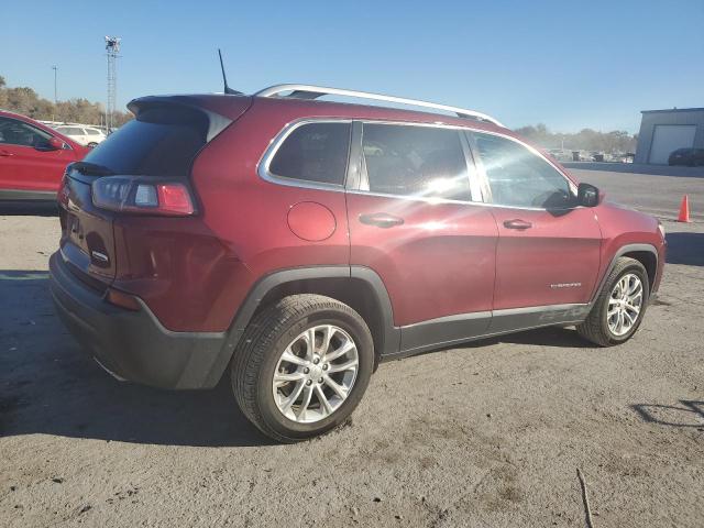 1C4PJLCX7KD171801 - 2019 JEEP CHEROKEE LATITUDE BURGUNDY photo 3