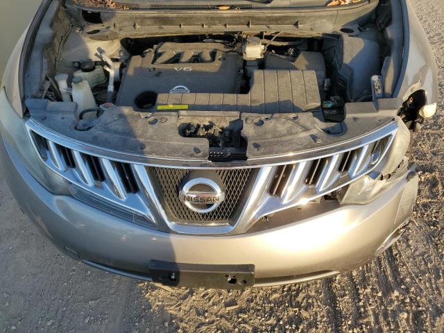 JN8AZ18W99W214959 - 2009 NISSAN MURANO S GRAY photo 12