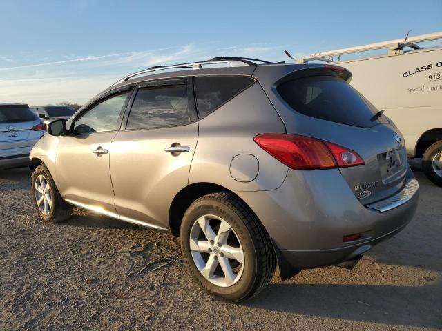 JN8AZ18W99W214959 - 2009 NISSAN MURANO S GRAY photo 2