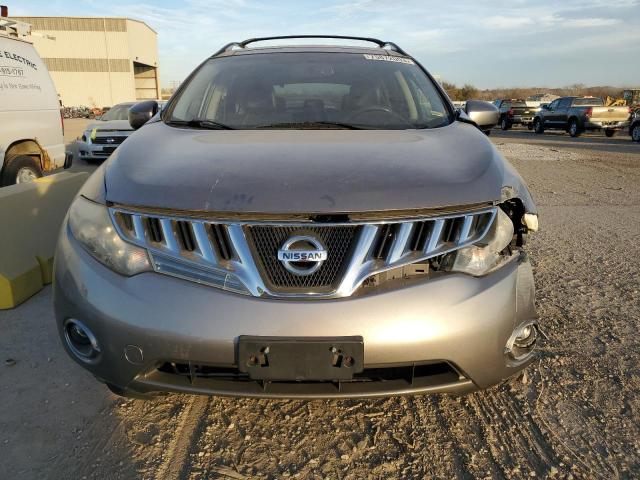 JN8AZ18W99W214959 - 2009 NISSAN MURANO S GRAY photo 5