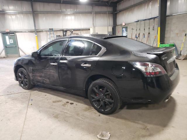 1N4AA5AP7CC862473 - 2012 NISSAN MAXIMA S BLACK photo 2