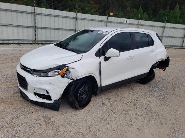 3GNCJKSB9JL386563 - 2018 CHEVROLET TRAX LS WHITE photo 1