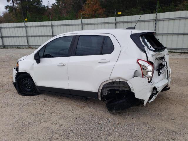 3GNCJKSB9JL386563 - 2018 CHEVROLET TRAX LS WHITE photo 2