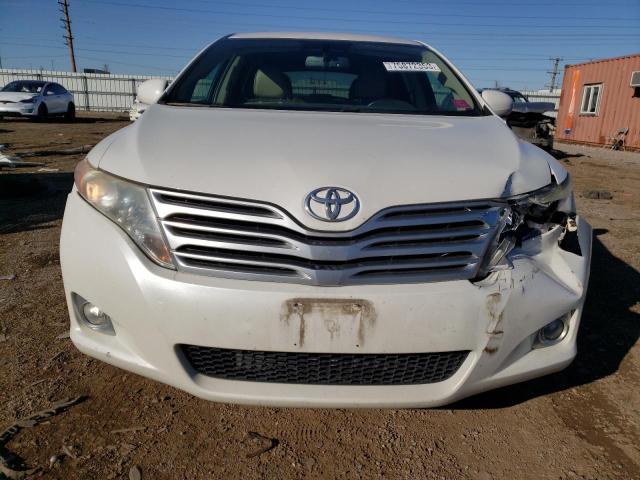 4T3BK3BB8AU036437 - 2010 TOYOTA VENZA WHITE photo 5