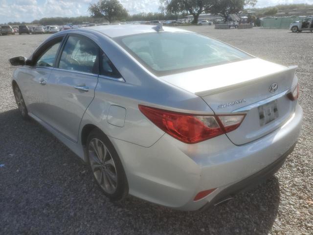 5NPEC4AC9EH921639 - 2014 HYUNDAI SONATA SE SILVER photo 2