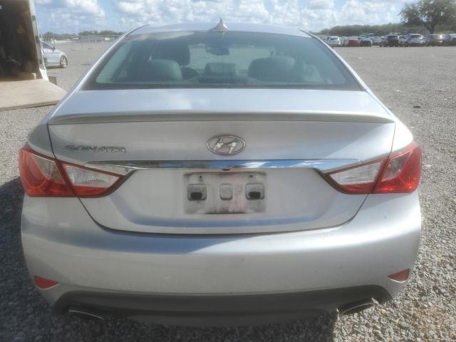 5NPEC4AC9EH921639 - 2014 HYUNDAI SONATA SE SILVER photo 6