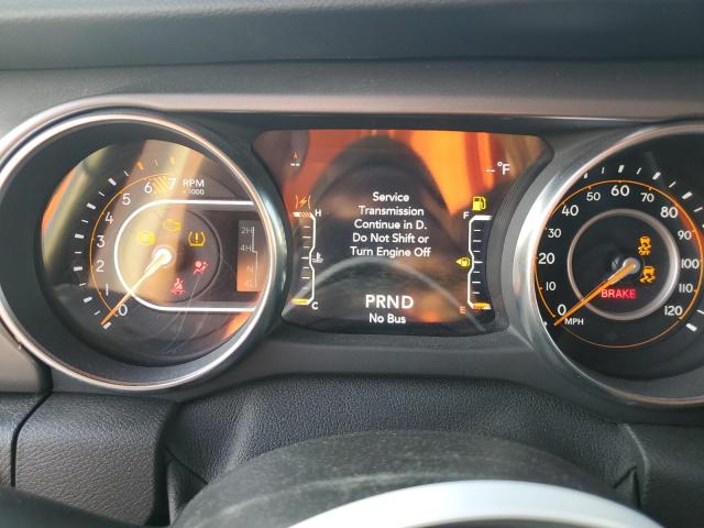 1C4GJXAN0MW790739 - 2021 JEEP WRANGLER SPORT BLUE photo 9