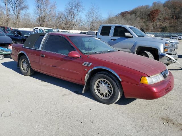 1MELM62W1RH651639 - 1994 MERCURY COUGAR XR7 RED photo 4