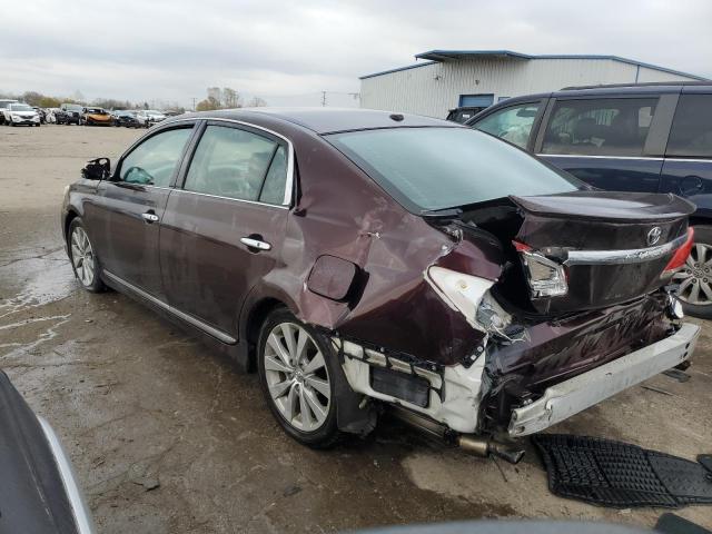 4T1BK3DB1CU461166 - 2012 TOYOTA AVALON BASE BURGUNDY photo 2