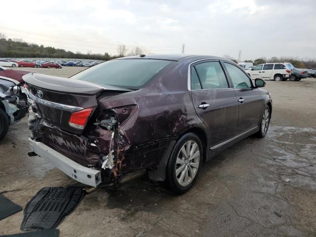 4T1BK3DB1CU461166 - 2012 TOYOTA AVALON BASE 勃艮第红 照片 3