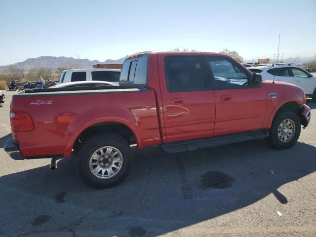 1FTRW08L51KE67795 - 2001 FORD F150 SUPERCREW RED photo 3