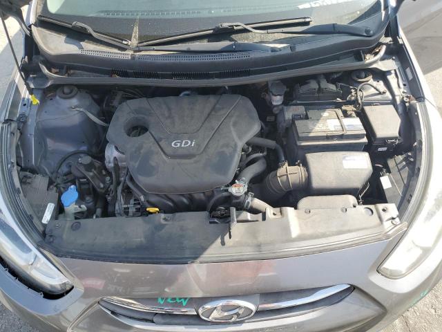 KMHCT5AE7GU255237 - 2016 HYUNDAI ACCENT SE GRAY photo 11