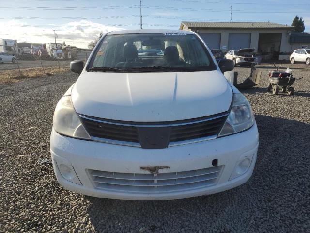 3N1CC11E89L435436 - 2009 NISSAN VERSA S WHITE photo 5