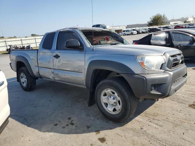 5TFTX4GN5FX046943 - 2015 TOYOTA TACOMA PRERUNNER ACCESS CAB GRAY photo 4
