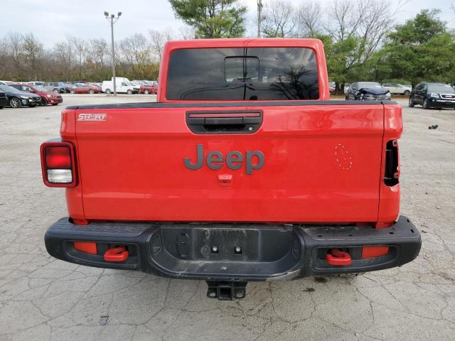 1C6JJTBGXNL134217 - 2022 JEEP GLADIATOR RUBICON RED photo 6