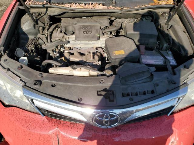 4T1BF1FK4EU848416 - 2014 TOYOTA CAMRY L RED photo 11