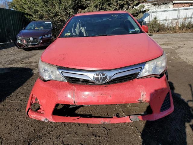 4T1BF1FK4EU848416 - 2014 TOYOTA CAMRY L RED photo 5