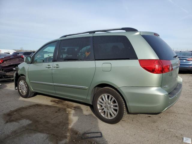 5TDBK22C28S022144 - 2008 TOYOTA SIENNA XLE GREEN photo 2