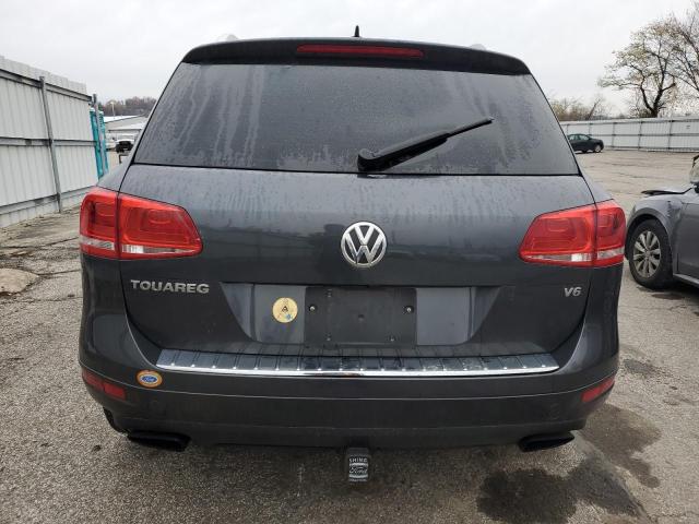 WVGEF9BP6CD005974 - 2012 VOLKSWAGEN TOUAREG V6 GRAY photo 6