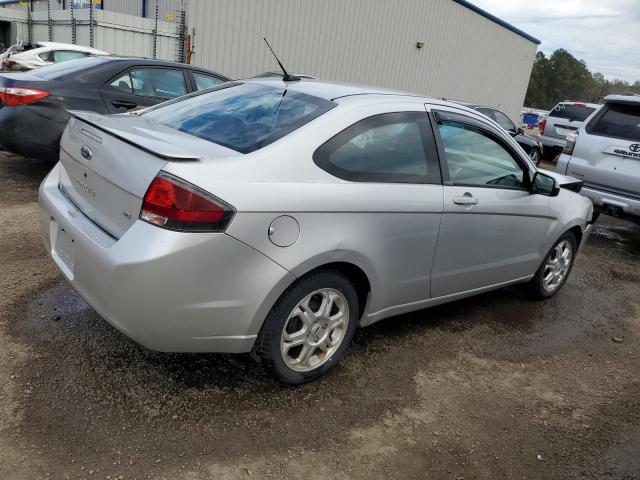 1FAHP32N09W168536 - 2009 FORD FOCUS SE SILVER photo 3