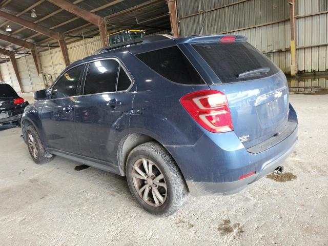 2GNALCEK7G6145570 - 2016 CHEVROLET EQUINOX LT BLUE photo 2