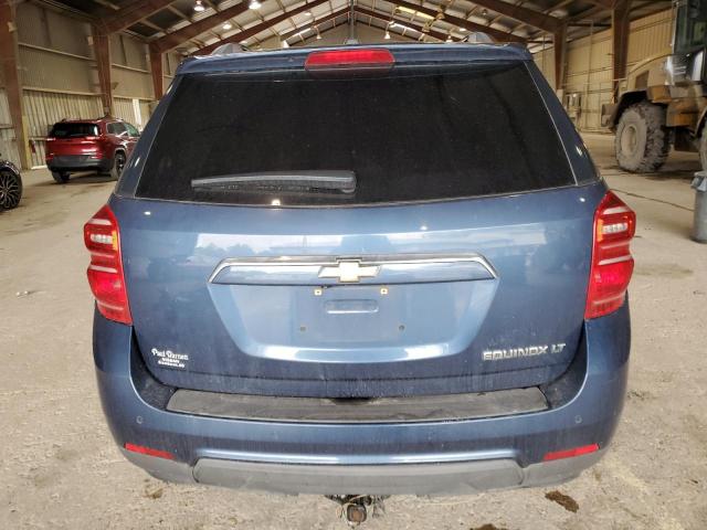 2GNALCEK7G6145570 - 2016 CHEVROLET EQUINOX LT BLUE photo 6