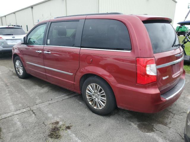 2C4RC1CG4DR661233 - 2013 CHRYSLER TOWN & COU TOURING L RED photo 2