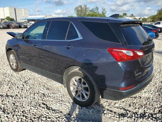 3GNAXJEV9JS529524 - 2018 CHEVROLET EQUINOX LT BLUE photo 2