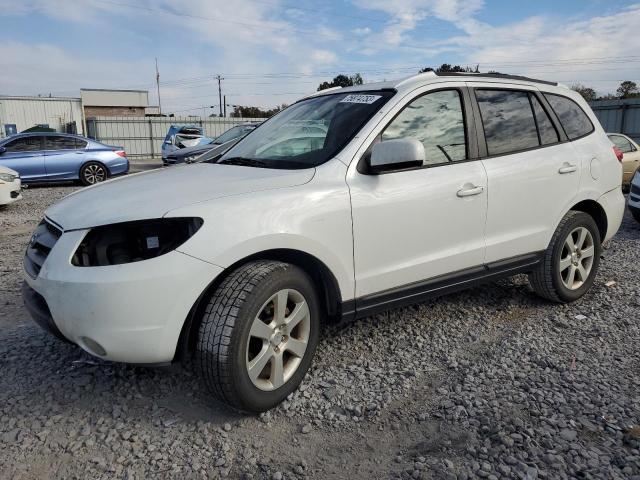 5NMSH13E27H027371 - 2007 HYUNDAI SANTA FE SE WHITE photo 1