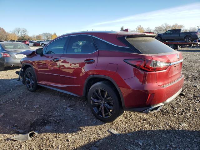2T2BZMCAXJC156088 - 2018 LEXUS RX 350 BASE RED photo 2