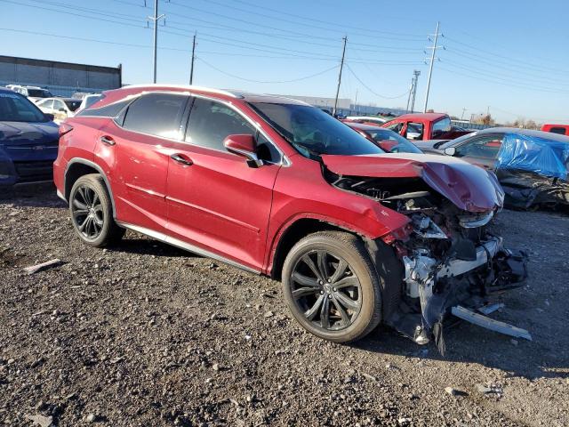 2T2BZMCAXJC156088 - 2018 LEXUS RX 350 BASE RED photo 4