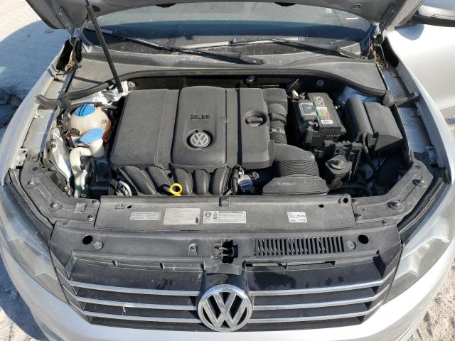 1VWAH7A33DC149213 - 2013 VOLKSWAGEN PASSAT S SILVER photo 11