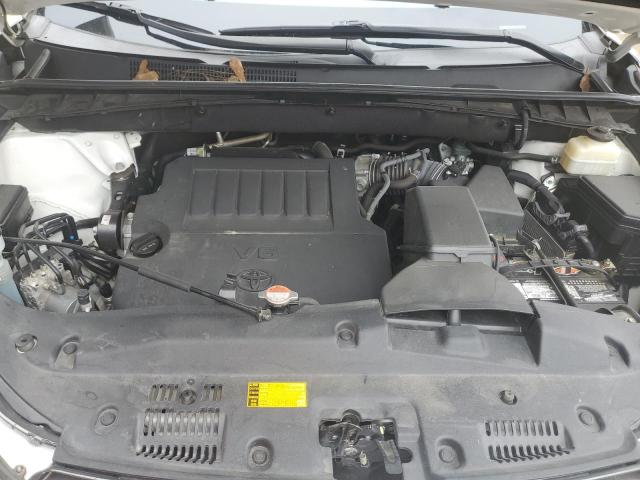 5TDKKRFH6FS106074 - 2015 TOYOTA HIGHLANDER XLE WHITE photo 12