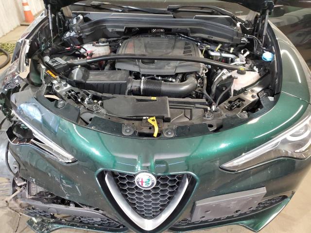ZASPAKBNXL7C89505 - 2020 ALFA ROMEO STELVIO TI GREEN photo 12
