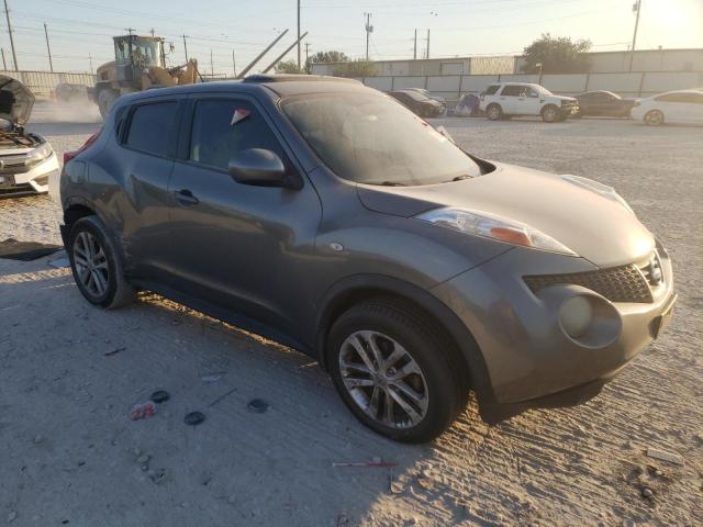 JN8AF5MR4ET451208 - 2014 NISSAN JUKE S GRAY photo 4