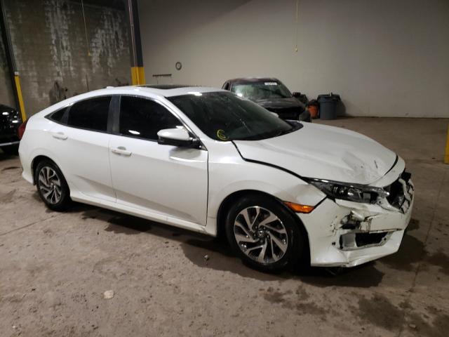 2HGFC2F77HH530928 - 2017 HONDA CIVIC EX WHITE photo 4