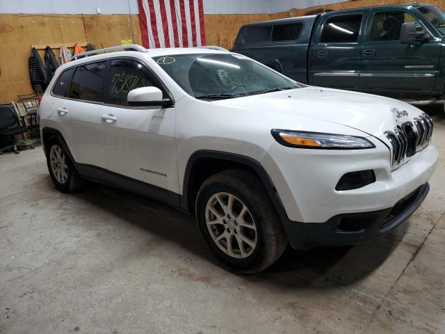 1C4PJMCS7FW653253 - 2015 JEEP CHEROKEE LATITUDE WHITE photo 4