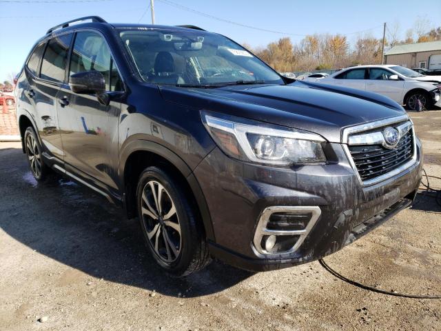 JF2SKAUC2KH550223 - 2019 SUBARU FORESTER LIMITED GRAY photo 4