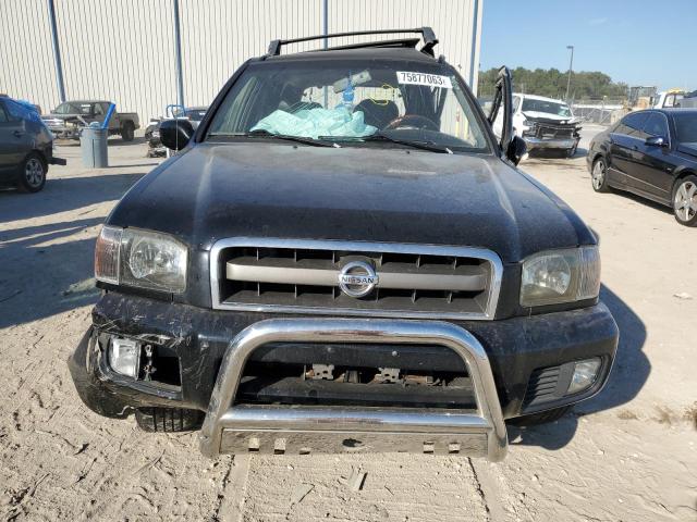 JN8DR09Y02W744847 - 2002 NISSAN PATHFINDER LE BLACK photo 5