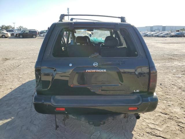 JN8DR09Y02W744847 - 2002 NISSAN PATHFINDER LE BLACK photo 6