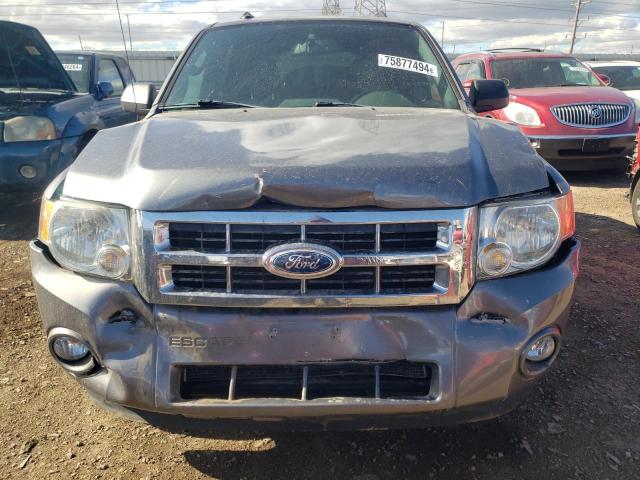 1FMCU0D75CKA72373 - 2012 FORD ESCAPE XLT GRAY photo 5