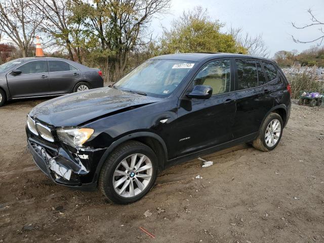 5UXWX9C57D0D01888 - 2013 BMW X3 XDRIVE28I BLACK photo 1