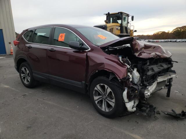 2HKRW6H3XKH215933 - 2019 HONDA CR-V LX BURGUNDY photo 4