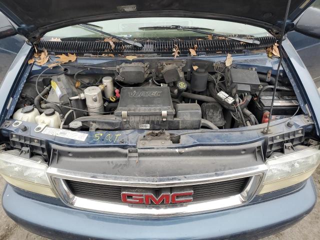 1GKDM19W11B512895 - 2001 GMC SAFARI XT BLUE photo 12