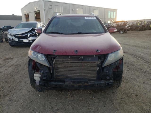 5XYKUDA26BG136456 - 2011 KIA SORENTO EX RED photo 5