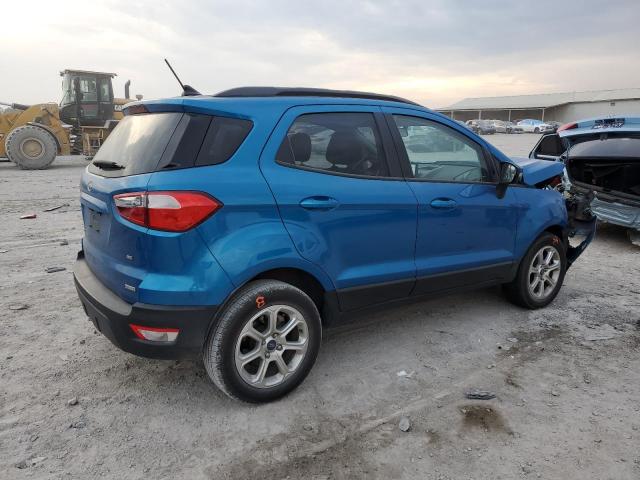 MAJ3S2GE3LC325738 - 2020 FORD ECOSPORT SE BLUE photo 3