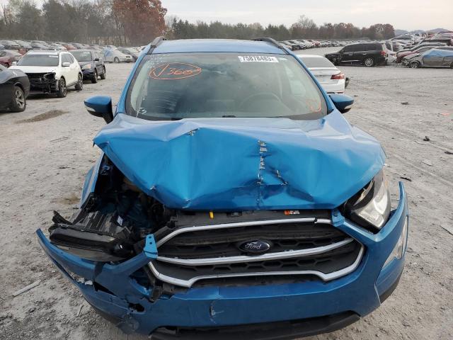 MAJ3S2GE3LC325738 - 2020 FORD ECOSPORT SE BLUE photo 5