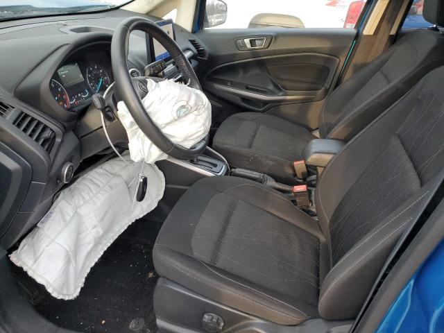 MAJ3S2GE3LC325738 - 2020 FORD ECOSPORT SE BLUE photo 7