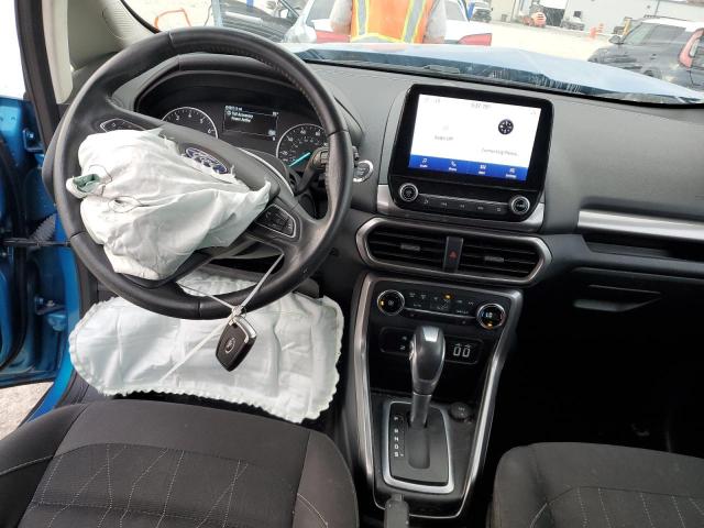 MAJ3S2GE3LC325738 - 2020 FORD ECOSPORT SE BLUE photo 8